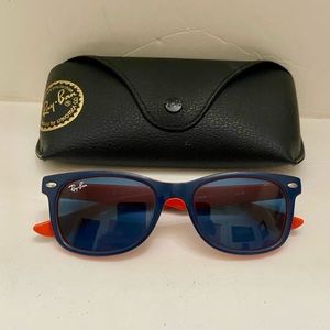 Ray-Ban Junior Red-Blue Sunglasses RJ9052S 125 3N